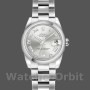 Women's Rolex Datejust 26mm Women's-179160-Silver Roman Dial-Oyster Bracelet Silver