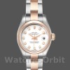 Womens Rolex Datejust 26mm Womens-179161-White Diamond Dial-Stainless Steel & Everose Gold White Replica Image