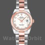 Women's Rolex Datejust 26mm Women's-179161-White Roman Dial-Stainless Steel & Everose Gold White