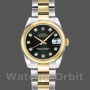Women's Rolex Datejust-179163, 26mm, Black Diamond Dial, Domed Bezel, Lady Black