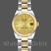 Womens Rolex Datejust-179163, 26mm, Concentric Circle Champagne Dial, Domed Bezel, Lady Champagne Replica Image