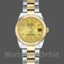 Women's Rolex Datejust-179163, 26mm, Concentric Circle Champagne Dial, Domed Bezel, Lady Champagne