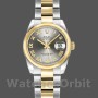 Women's Rolex Datejust 26mm Women's-179163-Grey Dial-Domed Dezel Grey