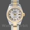 Womens Rolex Datejust 26mm Womens-179163-Mother‑of‑Pearl Roman Dial MOP Replica Image