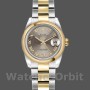 Women's Rolex Datejust-179163, 26mm, Sunbeam Grey Dial, Domed Bezel, Lady Grey