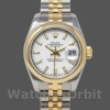 Womens Rolex Datejust-179163, 26mm, White Index Dial, Domed Bezel, Lady White Replica Image
