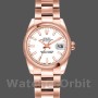 Women's Rolex Datejust-179165, 26mm, Everose Gold, White Index Dial, Lady White