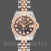 Womens Rolex Datejust-179171, 26mm, Black Mother‑of‑Pearl Dial, Fluted Bezel, Lady MOP Replica Image