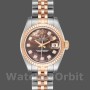 Women's Rolex Datejust-179171, 26mm, Black Mother‑of‑Pearl Dial, Fluted Bezel, Lady MOP