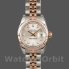 Womens Rolex Datejust-179171, 26mm, Silver Diamonds Dial, Fluted Bezel, Lady Silver Replica Image