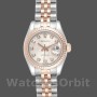 Women's Rolex Datejust-179171, 26mm, Silver Jubilee Anniversary Dial, Fluted Bezel, Lady Silver