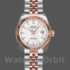 Womens Rolex Datejust-179171, 26mm, White Dial, Fluted Bezel, Lady White Replica Image