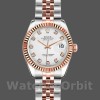 Womens Rolex Datejust-179171, 26mm, White Diamond Dial, Fluted Bezel, Lady White Replica Image