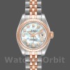 Womens Rolex Datejust-179171, 26mm, White MOP Diamond Dial, Fluted Bezel, Lady MOP Replica Image