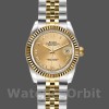 Womens Rolex Datejust-179173, 26mm, Champagne Roman Numeral Dial, Lady Champagne Replica Image