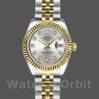 Women's Rolex Datejust-179173, 26mm, Grey Diamond Dial, Fluted Bezel, Lady Gray