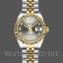 Women's Rolex Datejust-179173, 26mm, Grey Roman Numeral Dial, Lady Grey