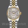 Womens Rolex Datejust-179173, 26mm, Silver Roman Numeral Dial, Lady Silver Replica Image