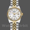 Womens Rolex Datejust-179173, 26mm, White MOP Dial, Fluted Bezel, Lady MOP Replica Image