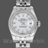 Womens Rolex Datejust-179174, 26mm, White Index Dial, Fluted Bezel, Lady White Replica Image