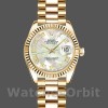 Womens Rolex Datejust-179178, 26mm, Yellow Gold, Mother‑of‑Pearl White Dial, Lady MOP Replica Image