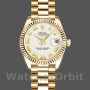 Women's Rolex Datejust-179178, 26mm, Yellow Gold, White Roman Dial, Lady White