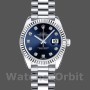 Women's Rolex Datejust-179179, 26mm, Blue Diamond Dial, Fluted Bezel, Lady Blue