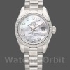 Womens Rolex Datejust-179179, 26mm, Mother‑of‑Pearl Diamond Dial, Fluted Bezel, Lady MOP Replica Image