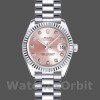 Womens Rolex Datejust-179179, 26mm, Pink Diamond Dial, Fluted Bezel, Lady Pink Replica Image