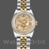 Womens Rolex Datejust-179383, 26mm, Jubilee Crystal Grey & Champagne Dial, Lady Champagne Replica Image