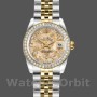 Women's Rolex Datejust-179383, 26mm, Jubilee Crystal Grey & Champagne Dial, Lady Champagne