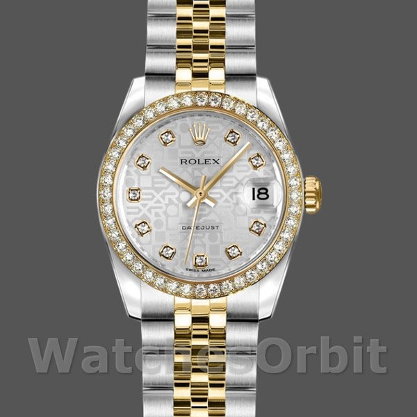 Womens Rolex Datejust-179383, 26mm, Silver Jubilee Dial, Lady Silver Replica Image
