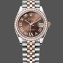 Men's Rolex Datejust 41-126333 0010, Two‑Tone Steel, Champagne Index Dial, Jubilee Champagne