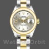Womens Rolex Datejust-279163, 28mm, Silver Diamond Dial, Domed Bezel, Lady Silver Replica Watch Image