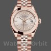 Womens Rolex Datejust-279165, 28mm, Sundust, Index Dial, Domed Bezel, Lady Sundust Replica Watch Image