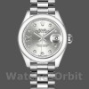 Womens Rolex Datejust-279166, 28mm, Silver Dial, Diamond Domed Bezel, Lady Silver Replica Watch Image