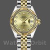 Womens Rolex Datejust-279173, 28mm, Champagne Diamond Dial, Fluted Bezel, Lady Champagne Replica Watch Image