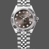 Womens Rolex Datejust-279174, 28mm, Stainless Steel, Dark Grey Diamond Dial, Lady Dark Grey Replica Watch Image