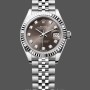 Women's Rolex Datejust-279174, 28mm, Stainless Steel, Dark Grey Diamond Dial, Lady Dark Grey