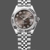 Womens Rolex Datejust-279174, 28mm, Stainless Steel, Dark Grey Roman Dial, Lady Dark Grey Replica Watch Image