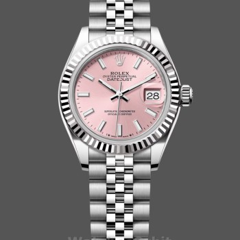 Women's Rolex Datejust-279174, 28mm, Stainless Steel, Pink Index Dial, Lady Pink