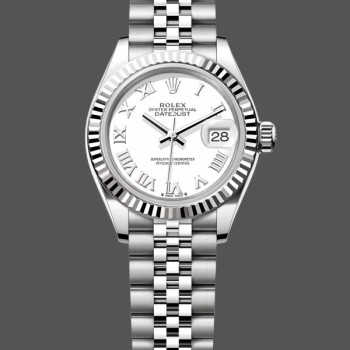 Women's Rolex Datejust-279174, 28mm, Stainless Steel, Silver Roman Dial, Lady Silver