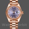 Womens Rolex Datejust-279175, 28mm, Aubergine Diamonds Dial, Fluted Bezel, Lady Aubergine Replica Watch Image
