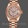 Women's Rolex Datejust-279175, 28mm, Diamond Pave Dial, Fluted Bezel, Lady Diamond Paved