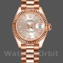 Women's Rolex Datejust-279175, 28mm, Sundust, Index Dial, Fluted Bezel, Lady Sundust
