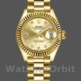 Women's Rolex Datejust-279178, 28mm, Champagne Diamond Dial, Fluted Bezel, Lady Champagne