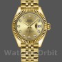 Women's Rolex Datejust-279178, 28mm, Yellow Gold, Champagne Diamond Dial, Lady Champagne