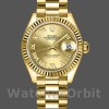 Womens Rolex Datejust 279178-28mm, Champagne Roman Dial, Fluted Bezel, Lady Champagne Replica Watch Image