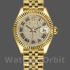 Womens Rolex Datejust-279178, 28mm, Yellow Gold, Diamond Pave Dial, Lady Diamond Pave Replica Watch Image