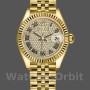 Women's Rolex Datejust-279178, 28mm, Yellow Gold, Diamond Pave Dial, Lady Diamond Pave